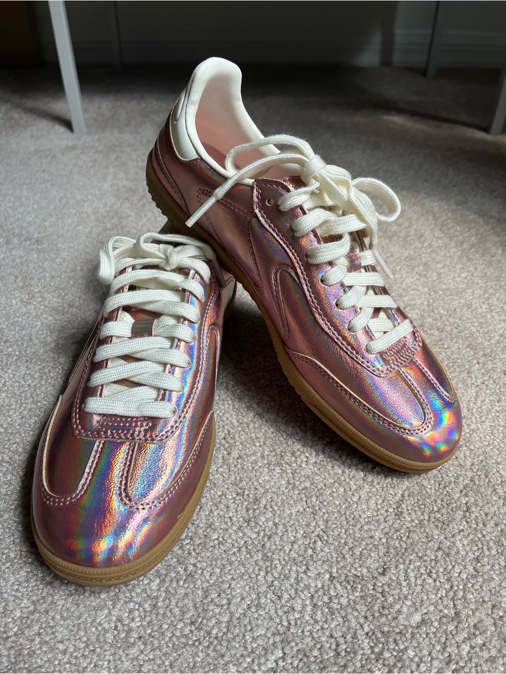 Skechers Women's Hotshot-Pink Iridescence Trainers sneakers 7.5